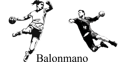 Balonmano Girl and Guy 3